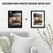 11x14 White Pre-Cut Picture Mats for 8.5x11 Photos, Prints, Artworks - White Core Bevel Cut 8x10.5 Openings Acid Free Frame Mattes 1.4Mm Thickness - Pack of 12